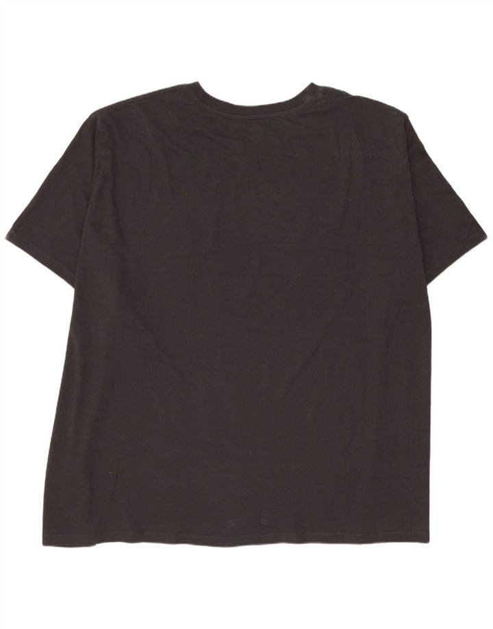 Camiseta gráfica masculina Levi's Top 5XL algodão preto