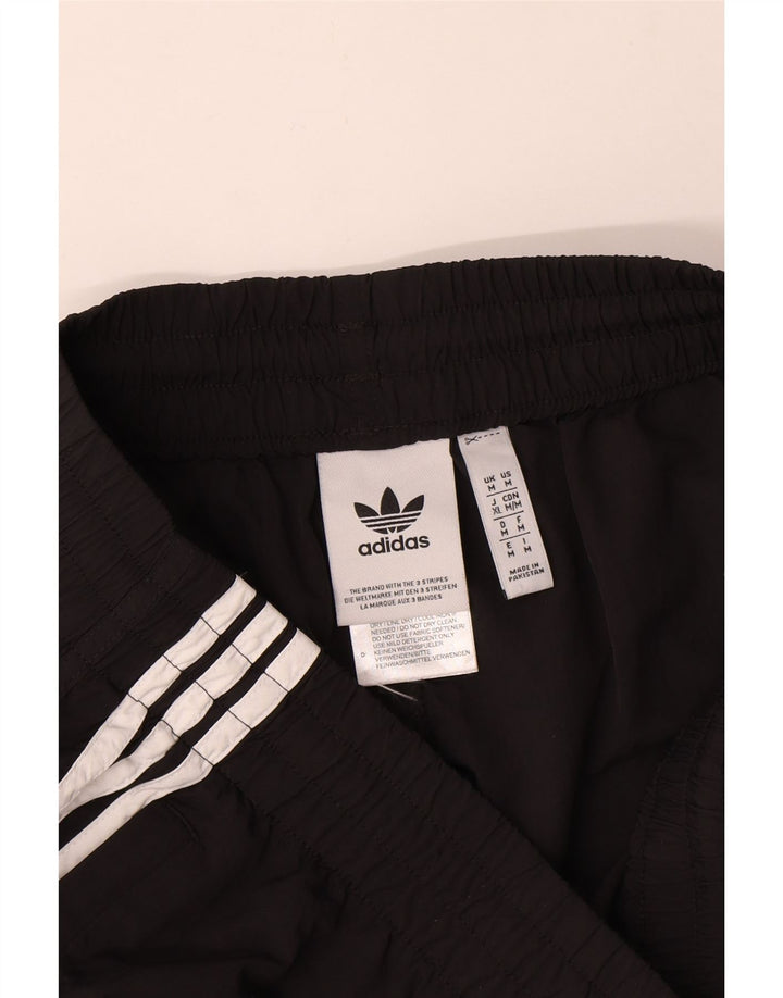 Shorts esportivos masculinos Adidas médio preto poliéster