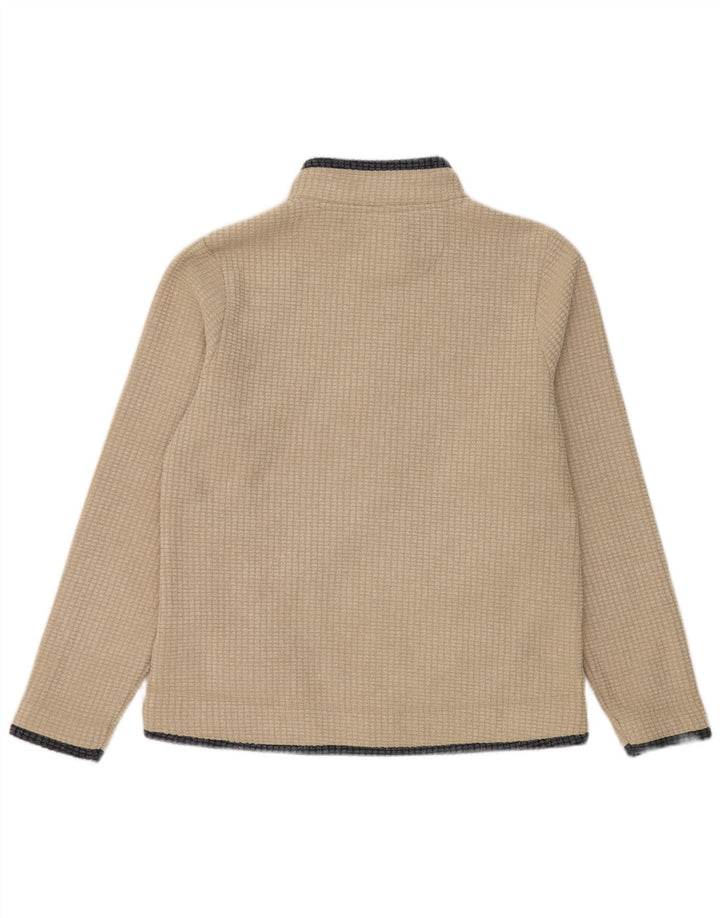 Jaqueta de lã feminina Weird Fish UK 16 grande poliéster cinza