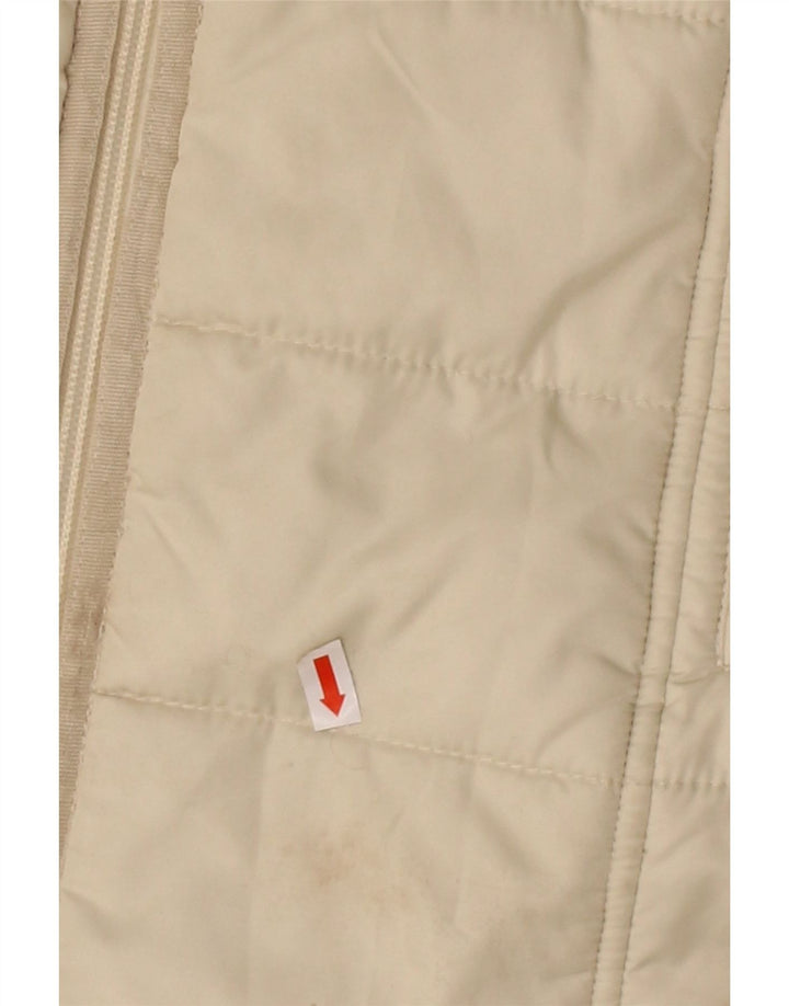 Jaqueta acolchoada feminina HOBBS UK 8 pequena poliéster branco