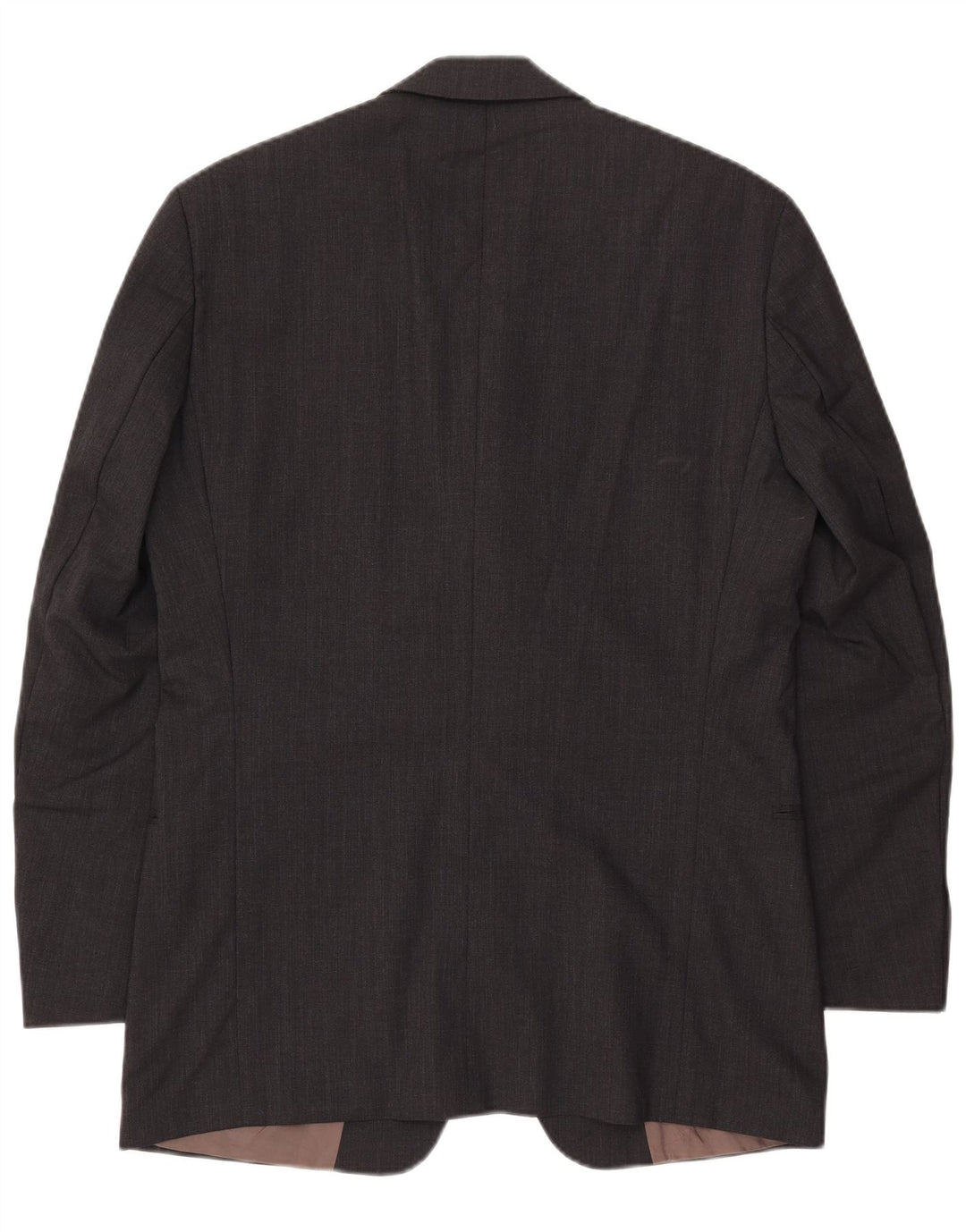 Jaqueta blazer masculina de 3 botões HUGO BOSS Reino Unido 40 grande lã cinza