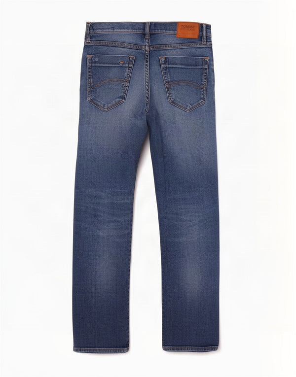 Tommy Hilfiger Masculino Slim Jeans W31 L30 Azul