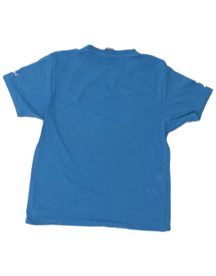 Camiseta Champion Mens Italia Graphic Top Pequeno Azul