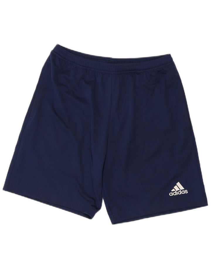 Adidas Mens Aeroready Sport Shorts Médio Azul Marinho Poliéster