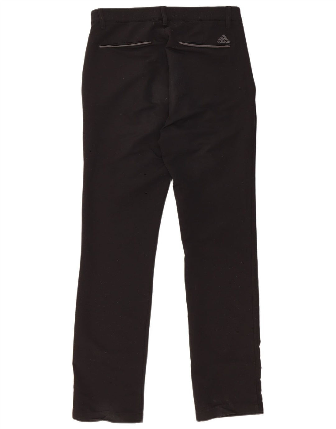 Calça Chino Reta Masculina ADIDAS W30 L32 Poliéster Preto