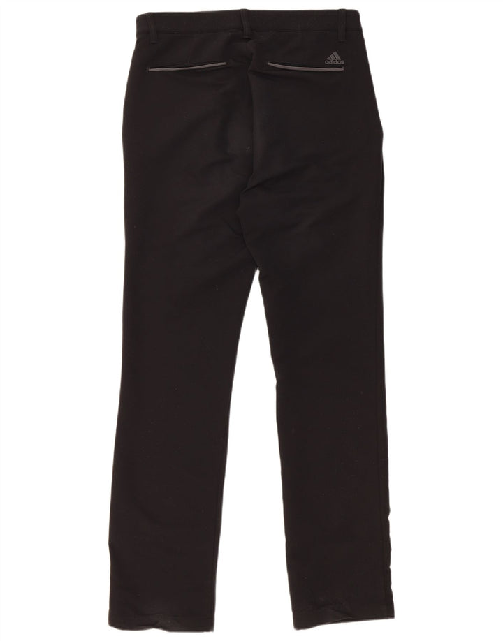 Calça Chino Reta Masculina ADIDAS W30 L32 Poliéster Preto