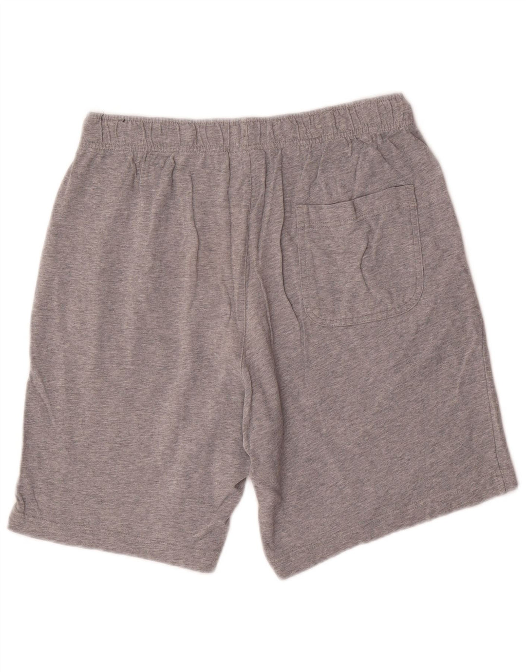 Shorts esportivos masculinos Nike médio cinza algodão
