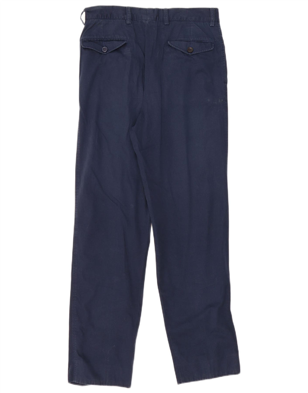 Calça masculina Belfe & Belfe de terno reto médio W32 L32 azul marinho