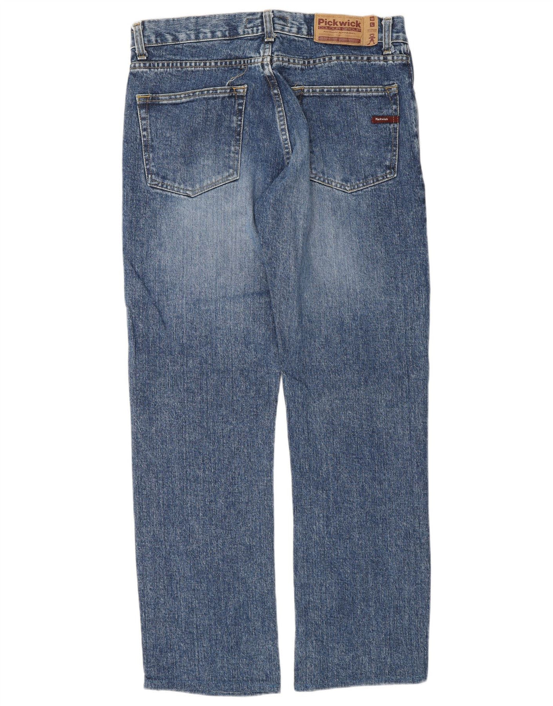 Calça jeans reta masculina PICKWICK W33 L30 algodão azul