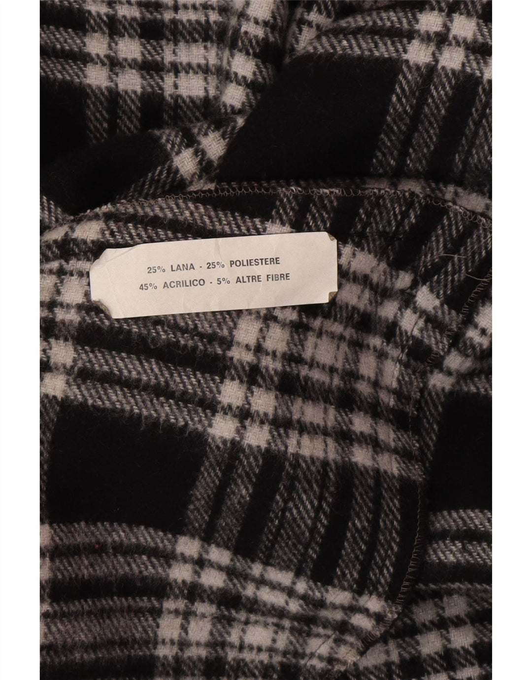 Casaco Poncho Masculino Vintage Lã Cinza Tamanho Único