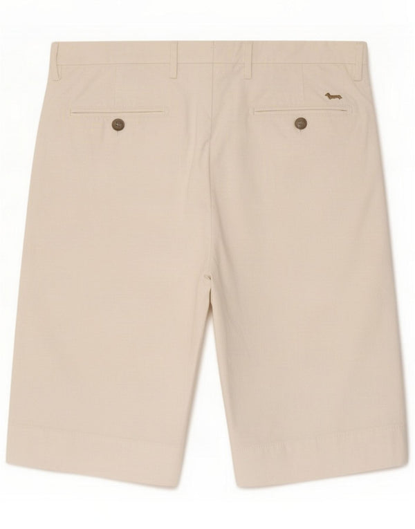 Harmont & Blaine Mens Chino Shorts IT 48 Médio W34 Algodão Branco