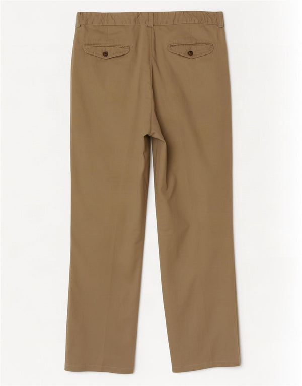 Calça masculina Liberty Pegged Suit W38 L31 algodão bege
