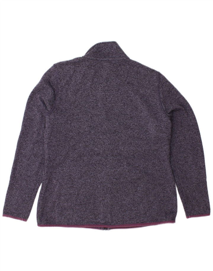 EDDIE BAUER Jaqueta feminina de treino UK 18 XL azul marinho poliéster