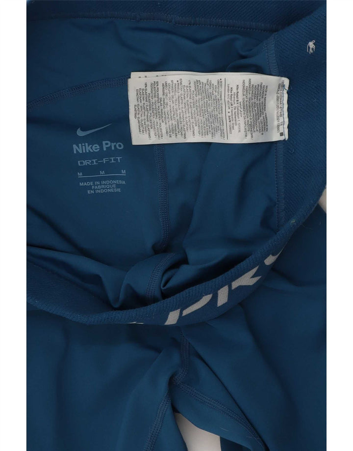 Leggings Nike Dri Fit Graphic UK 12 Médio Azul Poliéster