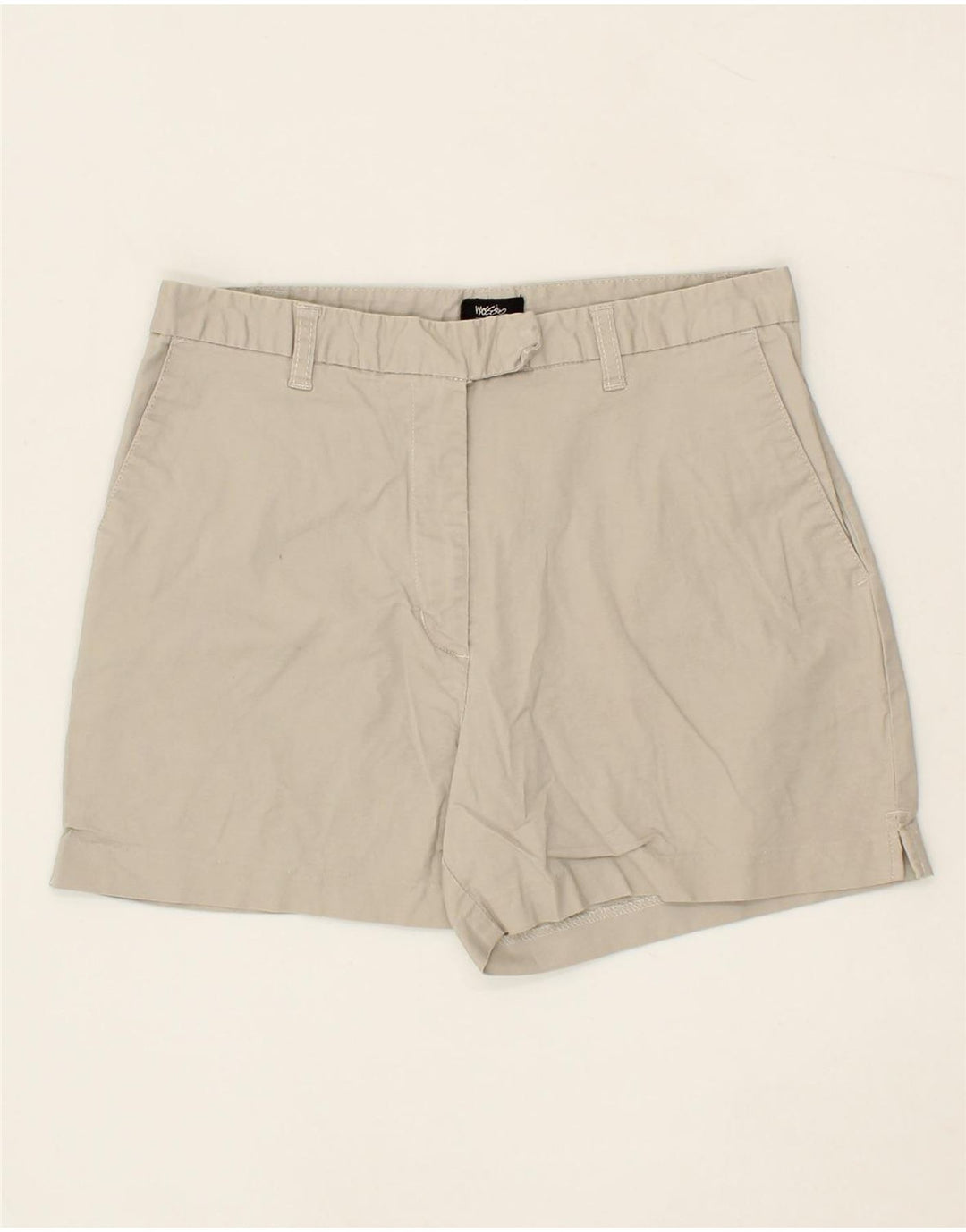 MOSSIMO Womens Chino Shorts US 10 Large W26 Beige Cotton Vintage Mossimo and Second-Hand Mossimo from Messina Hembry 