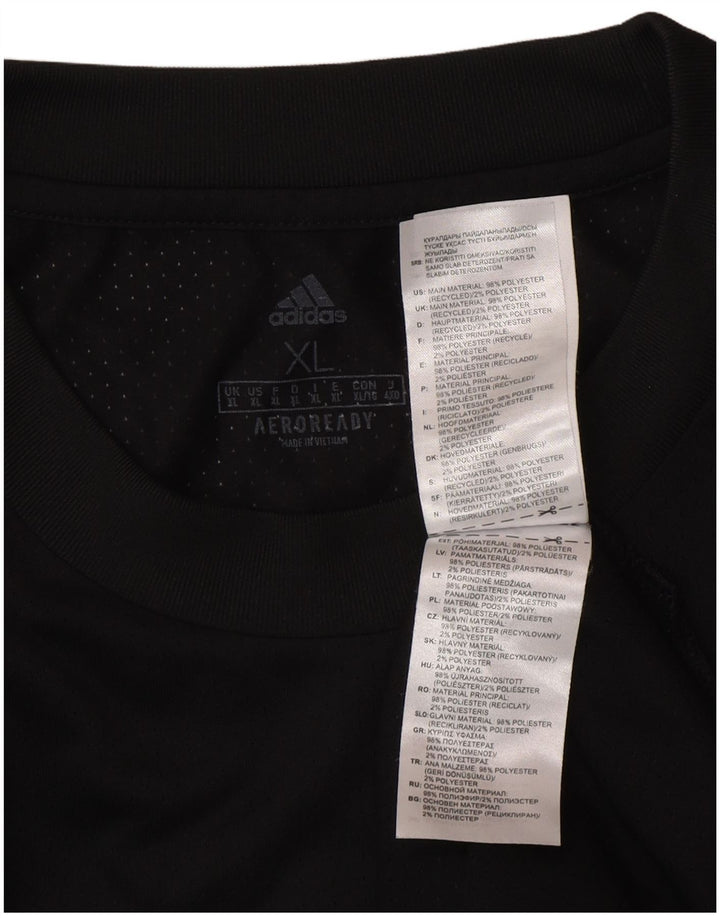 Adidas Mens Aeroready Vest Top XL Preto Poliéster