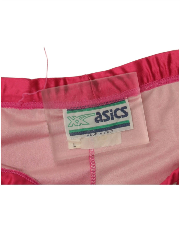 Leggings Asics Meninas Graphic 13-14 Anos Grande Poliéster Rosa