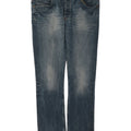 Wrangler Mens Ben Slim Jeans W38 L34 Azul Algodão