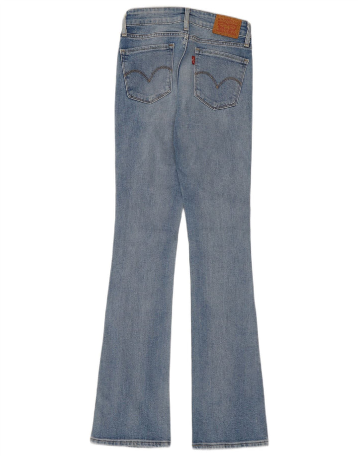 Calça jeans feminina Levi's 715 Bootcut W23 L32 azul algodão