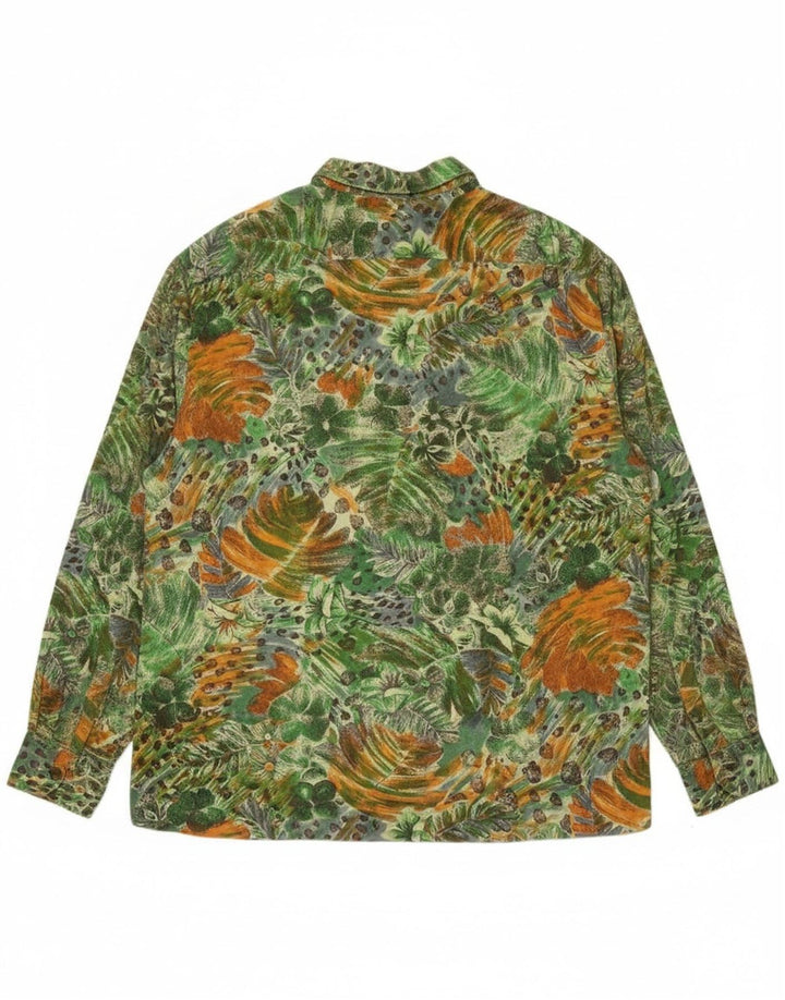 Camisa masculina East Coast grande floral multicolorida