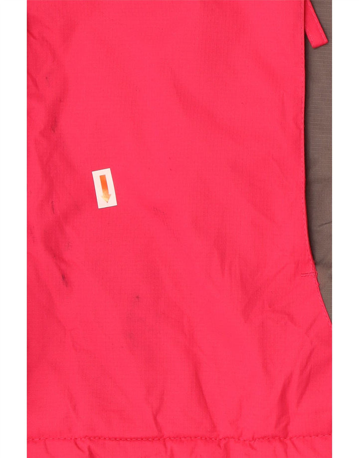 Jaqueta corta-vento feminina com capuz Mountain Warehouse Reino Unido 16 grande rosa