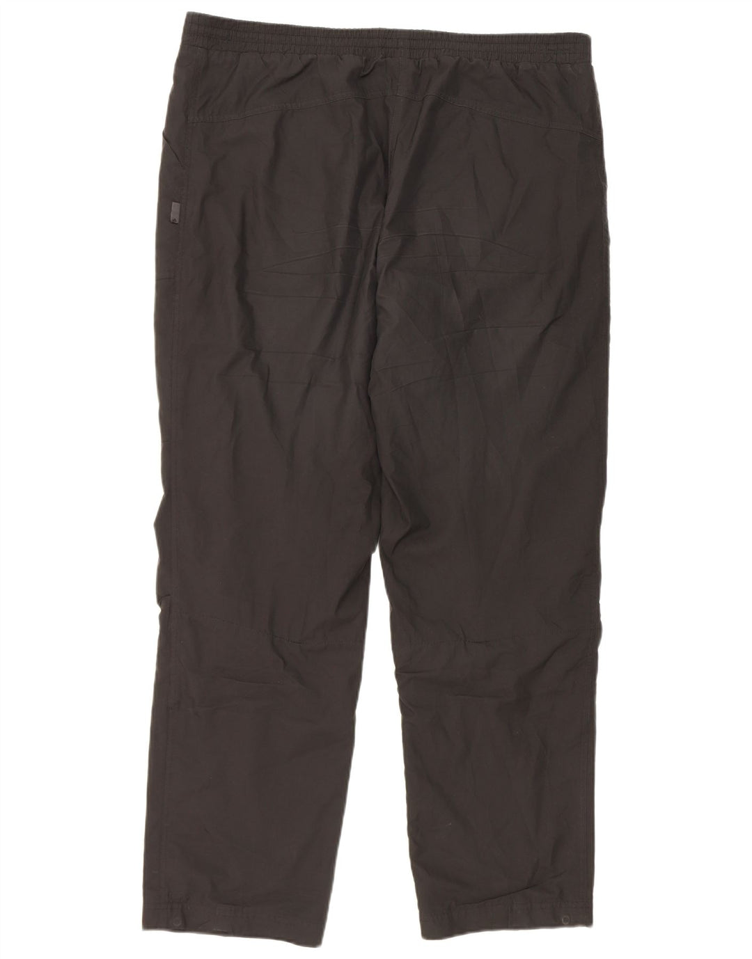 Calça de treino masculina Adidas grande poliéster preto