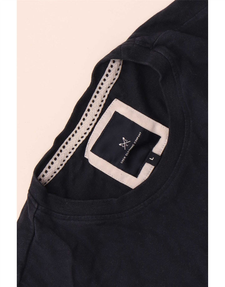 Camiseta feminina Crew Clothing Top grande azul marinho