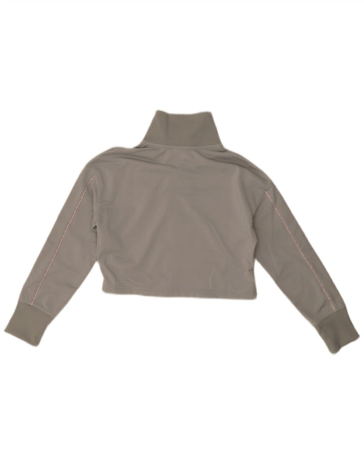 Jaqueta Nike Girls Crop Tracksuit 12-13 anos grande cinza poliéster