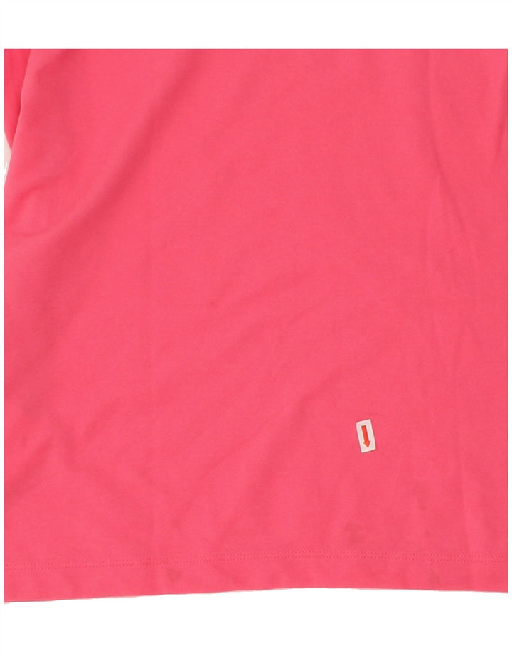 CHAMPION Womens Polo Shirt UK 18 XL Pink Cotton Vintage Champion and Second-Hand Champion from Messina Hembry 