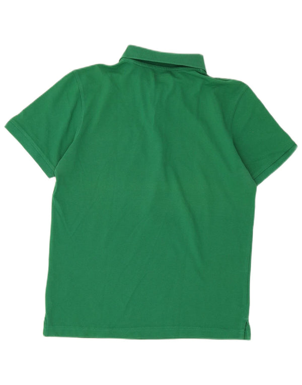 Camisa polo masculina Lotto pequena algodão verde