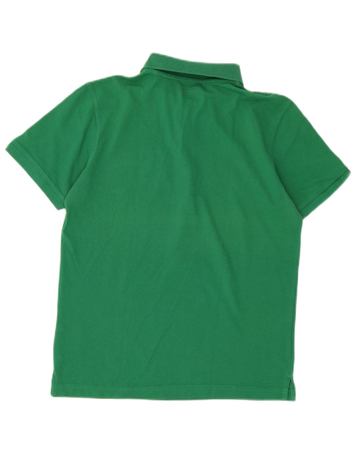 Camisa polo masculina Lotto pequena algodão verde