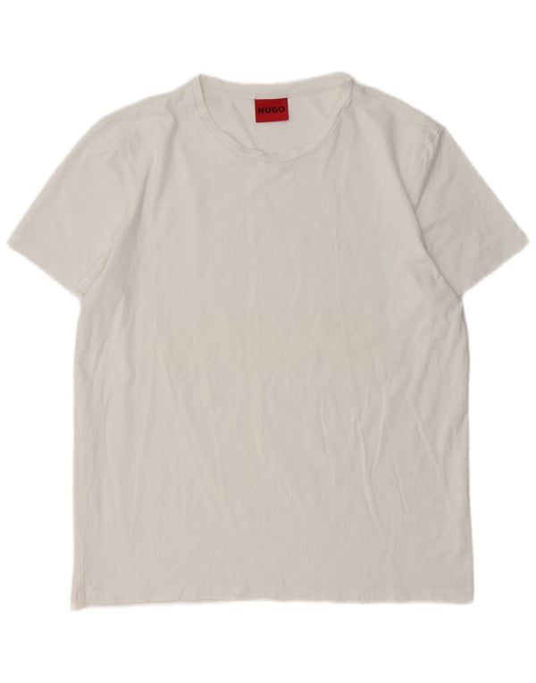 Camiseta masculina Hugo Boss XL branca