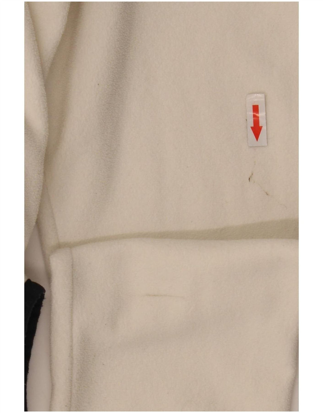 Adidas Womens Clima 365 Fleece Jacket UK 14 Médio Branco Poliéster