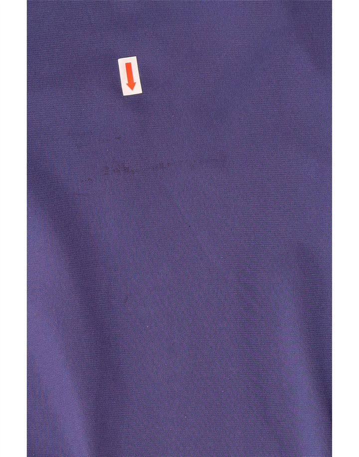 Calça de treino masculina DIADORA com estampa gráfica grande azul em poliéster