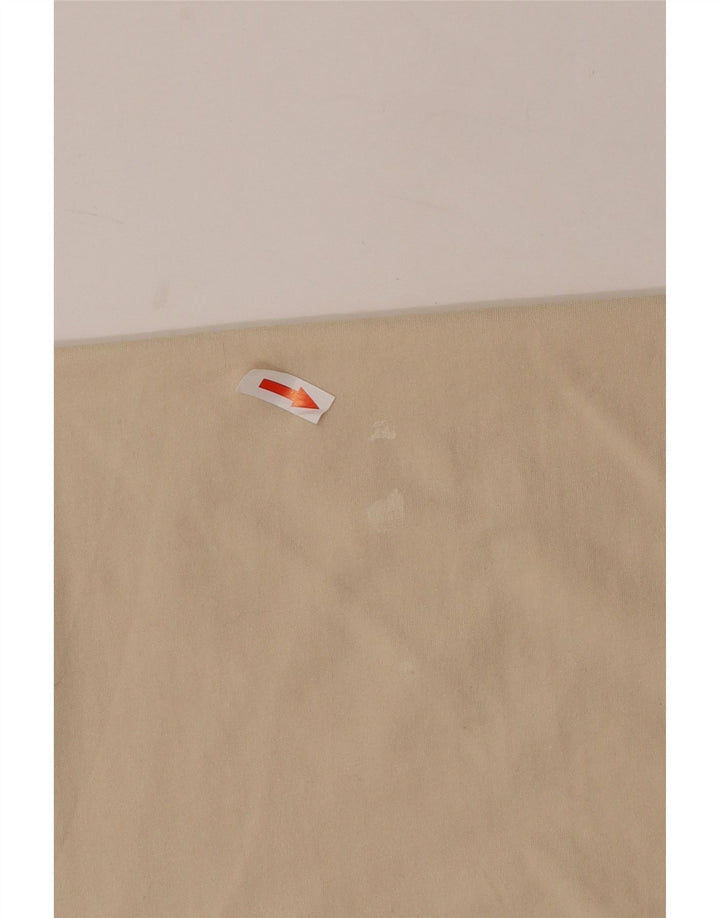 Puma Mens Camiseta Top Pequeno Bege Colourblock