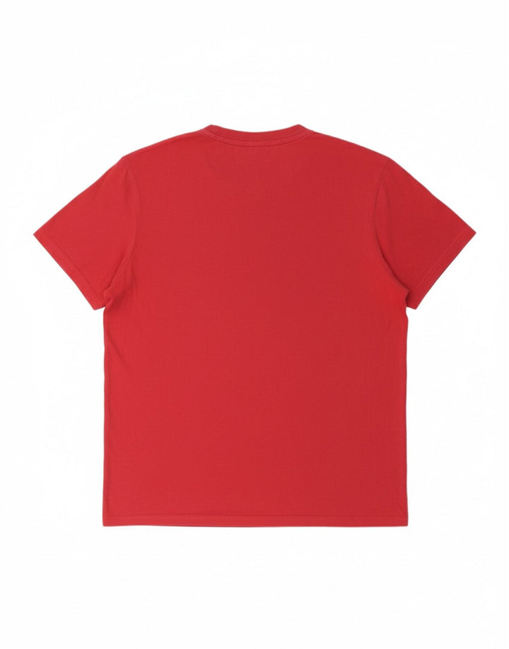Camiseta masculina CHAMPION Top médio algodão rosa