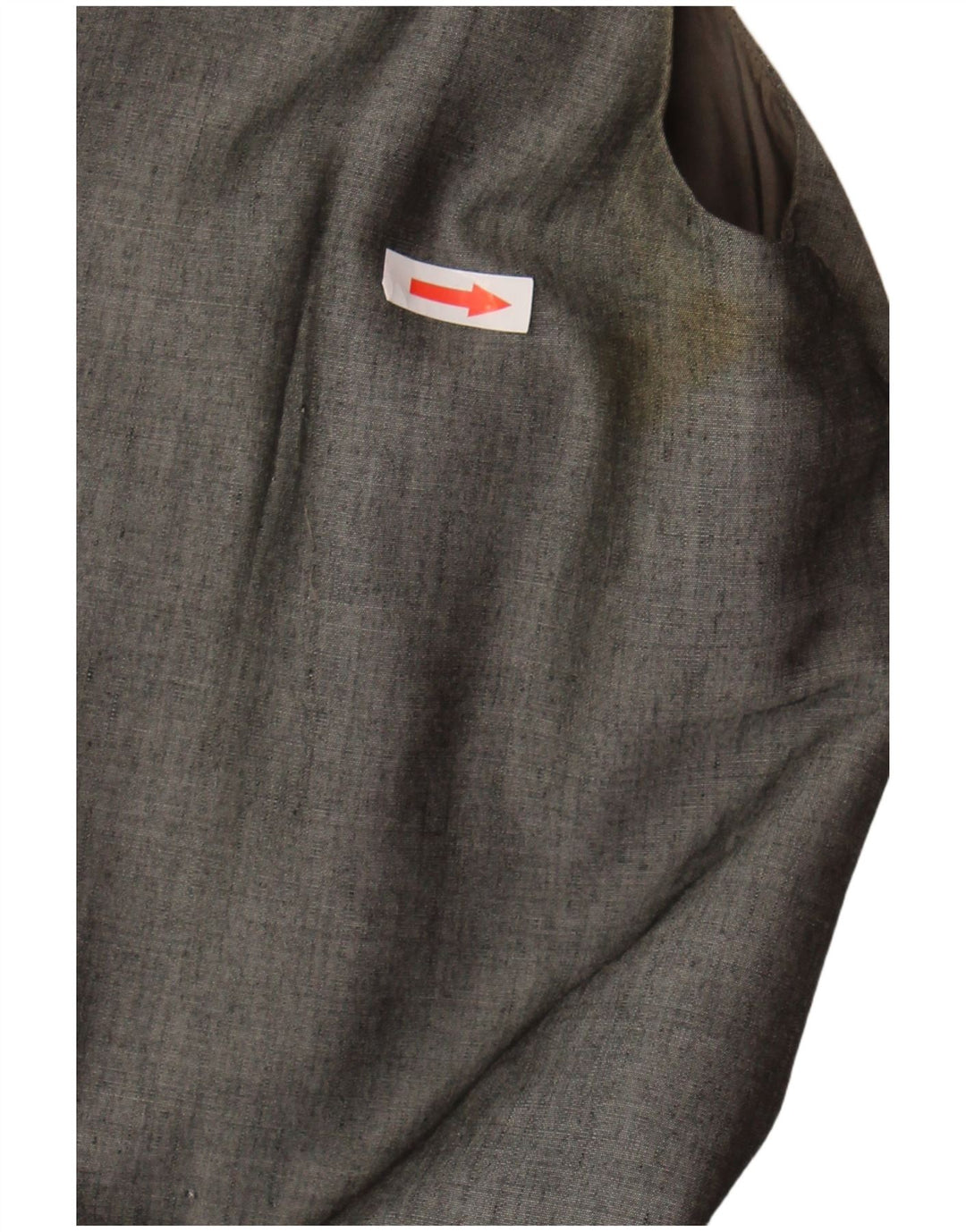 Vestido feminino Apriori Regular Shift UK 16 grande viscose cinza