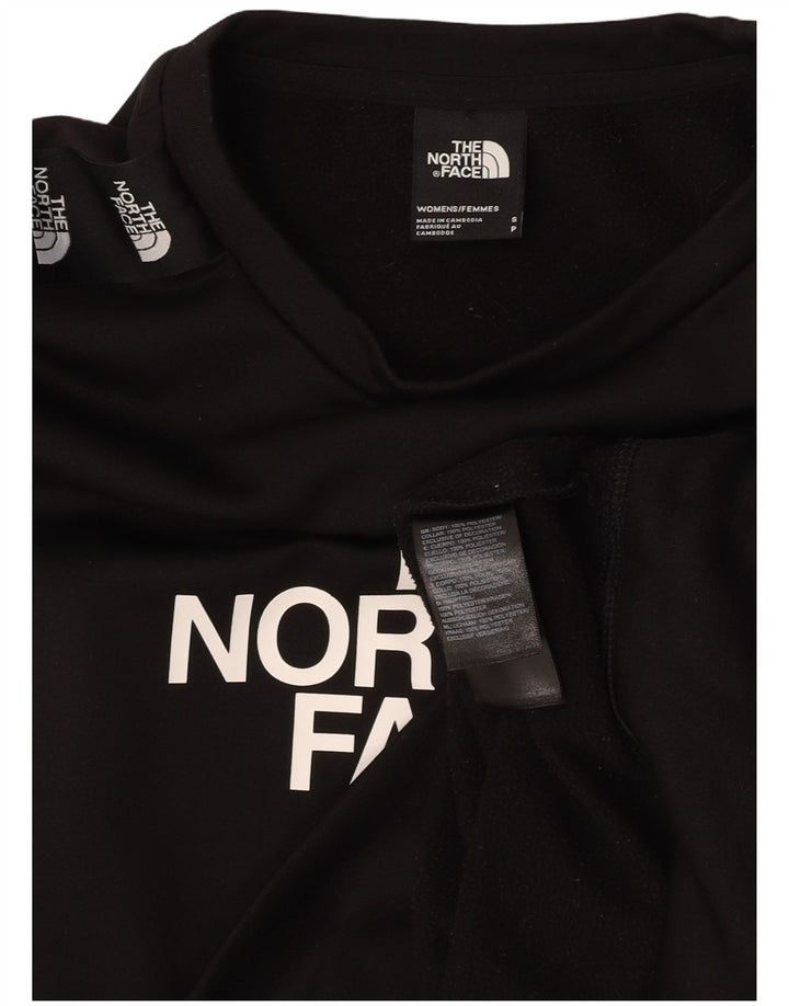 THE NORTH FACE Suéter feminino cropped oversized Reino Unido 10 pequeno preto