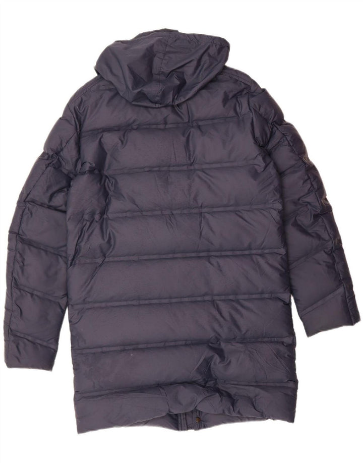 Casaco feminino acolchoado com capuz INVICTA UK 14 azul marinho médio