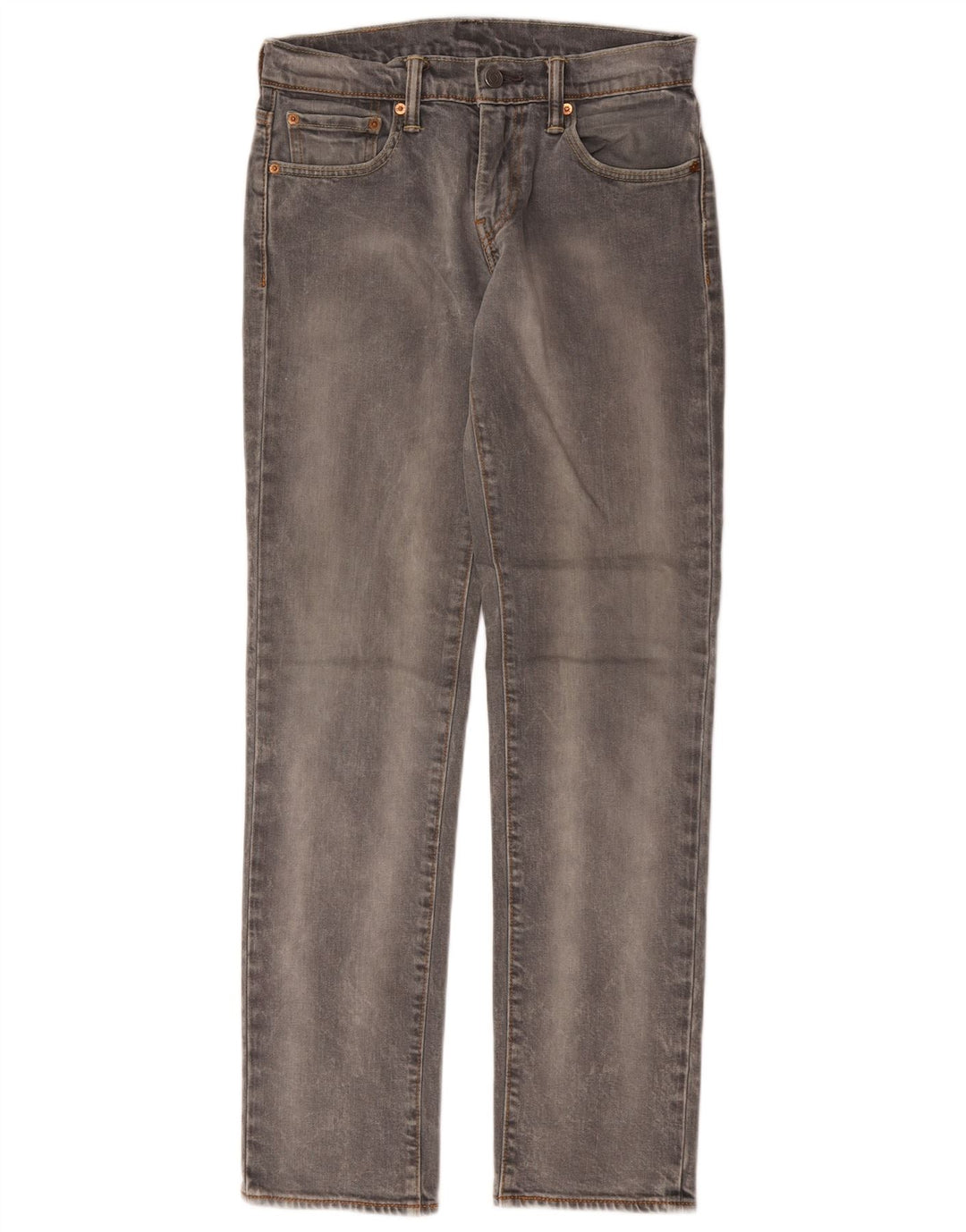 Calça Jeans Levis 511 Slim Masculina W28 L32 Cinza Algodão