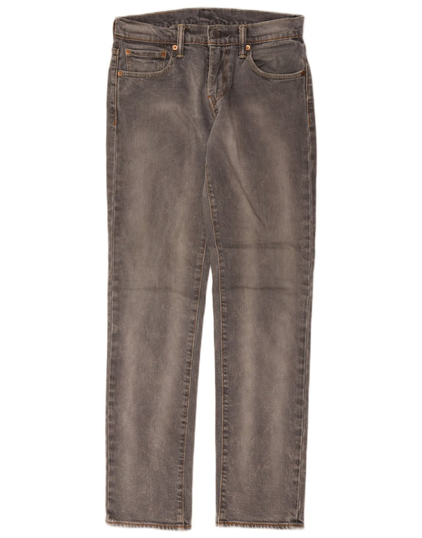 Calça Jeans Levis 511 Slim Masculina W28 L32 Cinza Algodão