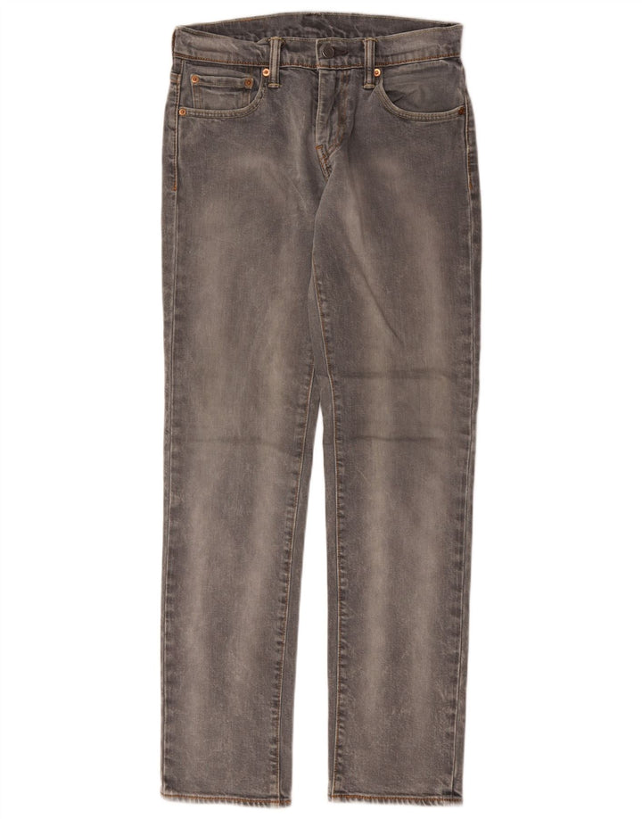 Calça Jeans Levis 511 Slim Masculina W28 L32 Cinza Algodão