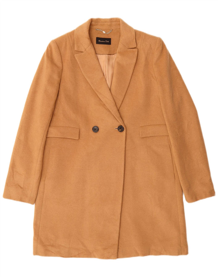Casaco feminino MASSIMO DUTTI com peito duplo UE 42 grande bege