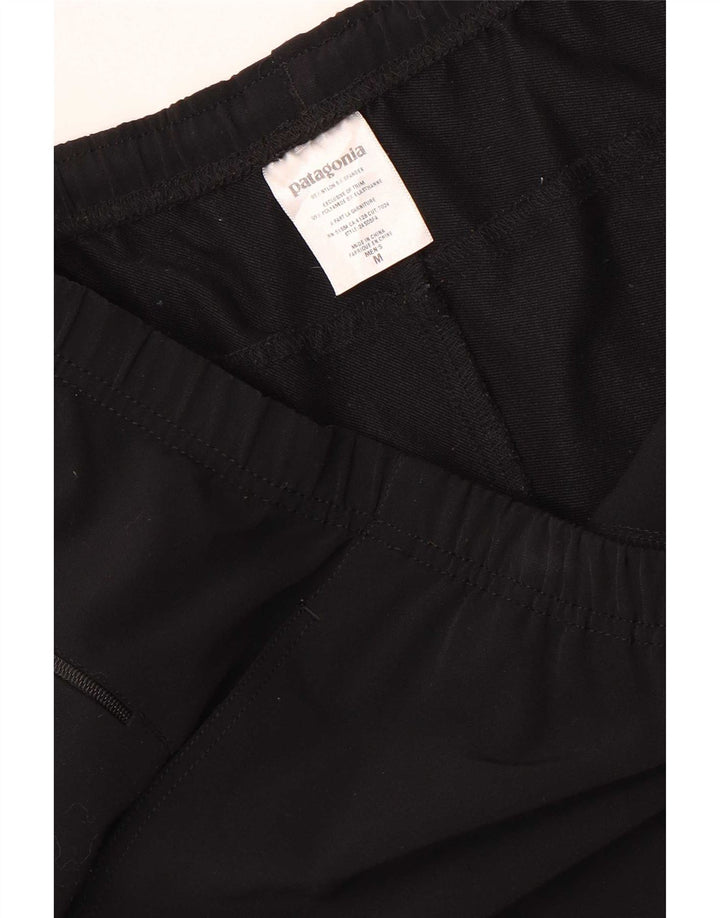Calça cargo reta masculina Patagonia médio W32 L32 nylon preto