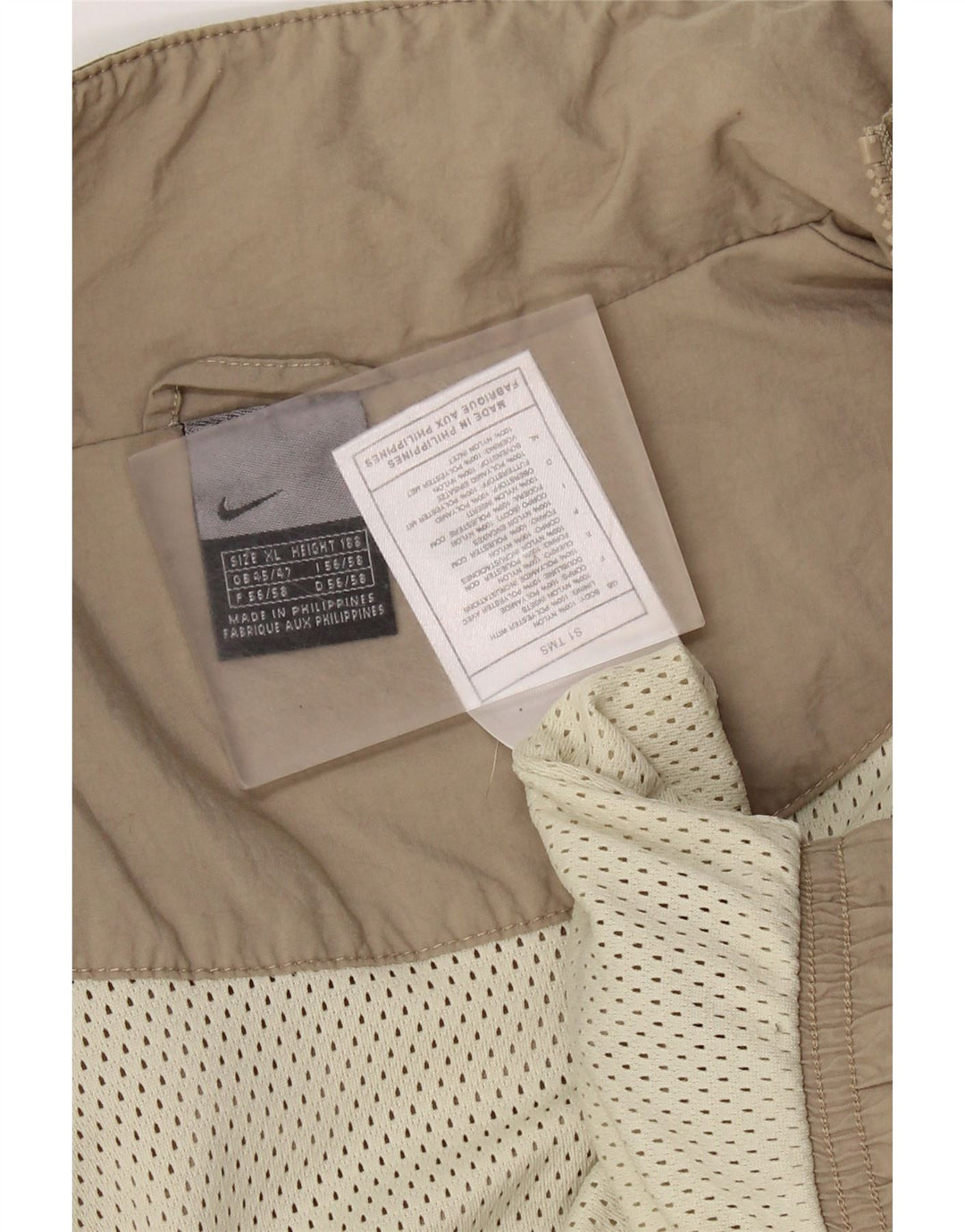 Jaqueta Bomber Masculina Nike UK 45/47 XL Cáqui Nylon