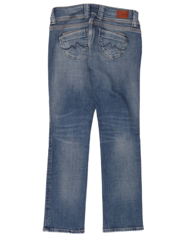 PEPE Jeans Feminino Slim Jeans W29 L30 Azul Algodão