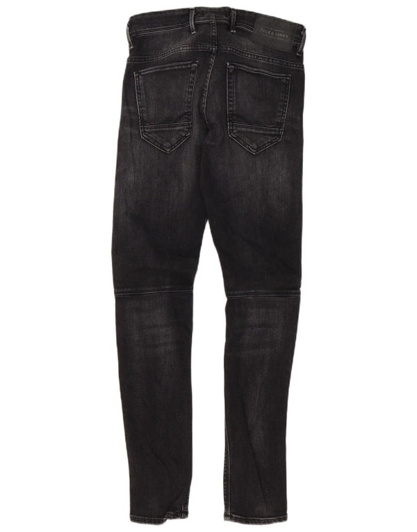 Jack & Jones Masculino GLENN Slim Jeans W29 L32 Algodão Preto