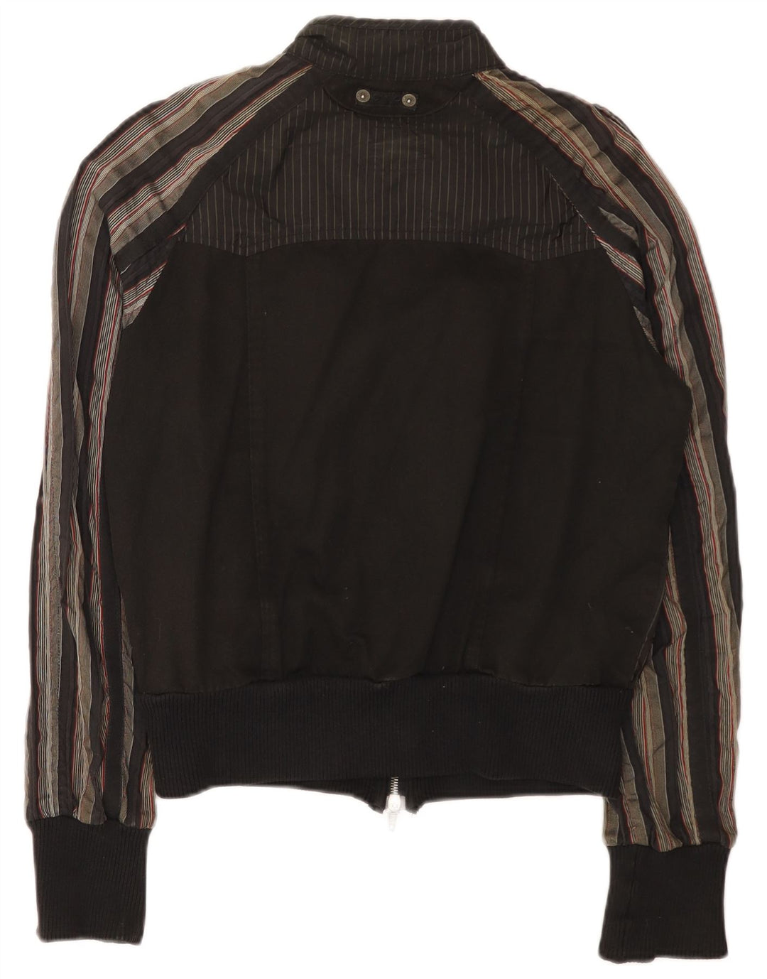 Jaqueta bomber masculina CNC COSTUME NATIONAL IT 36 pequeno algodão listrado preto