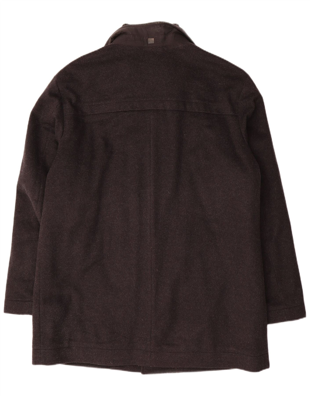 Sobretudo masculino Hugo Boss EU 52 XL lã cinza