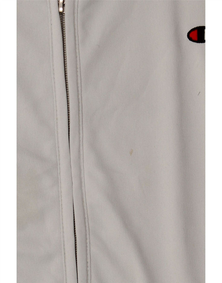 CHAMPION Jaqueta masculina de agasalho XL poliéster cinza